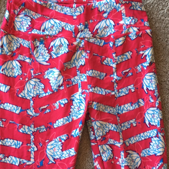 3 pairs LulaRoe pants/leggings. OS. - Picture 3 of 5